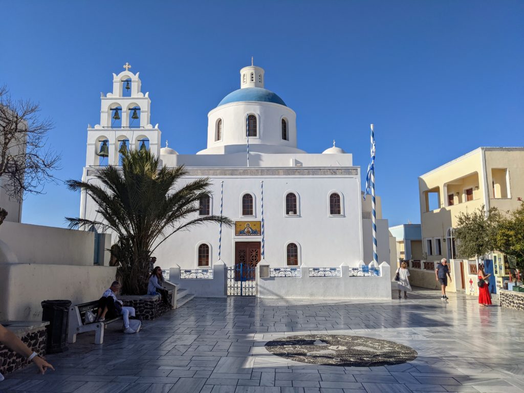 The Church in Oia